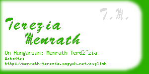 terezia menrath business card